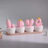 3d printed love knitted cactus decor
