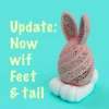 3d printed rabbit light lamp