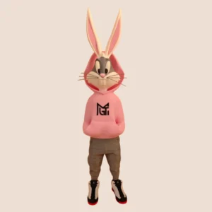 3d printed bunny toy