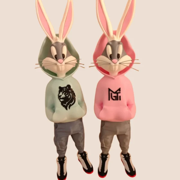 3d printed bunny toy