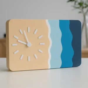 Waveform | A Modern Minimalist Desk Clock